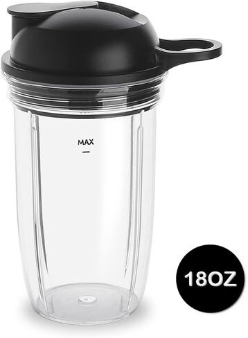 كوب قطع غيار Joyparts مع غطاء قابل للتنقل، متوافق مع مجموعة خلاط NutriBullet NutriBullet Pro 1000 وNutriBullet Select 2.0 (32oz) in Saudi Arabia