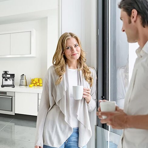 EIFOCWCY فلتر القهوة بدون قاع 51 مم 2 أذنين لـ Delonghi Stilosa EC260/ECP3420 فلتر القهوة بدون قاع 51 مم ملحقات Delonghi Espresso 51 مم سلة الفولاذ المقاوم للصدأ مقبض القهوة الخشب in Kuwait