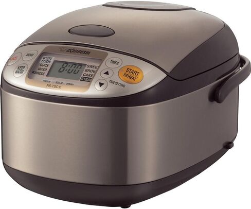 Zojirushi NL-BAC05SB Micom Rice Cooker & Warmer, Silver Black in Saudi Arabia