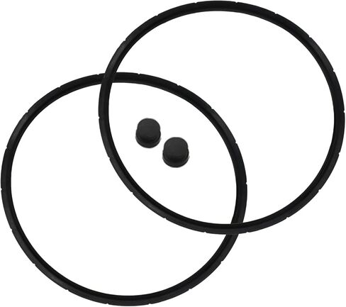 حلقة ختم تعليب الضغط 09985 مع قابس ضغط زائد عبوة من قطعتين متوافقة مع طنجرة الضغط بريستو 01745 01751 01784 01755 01781 in Kuwait