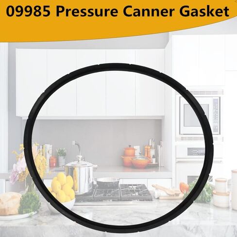 حلقة ختم تعليب الضغط 09985 مع قابس ضغط زائد عبوة من قطعتين متوافقة مع طنجرة الضغط بريستو 01745 01751 01784 01755 01781 in Kuwait