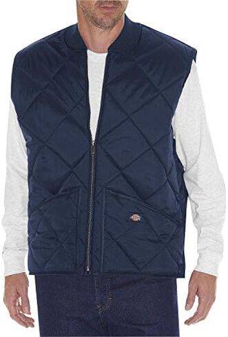 Dickies Men's Diamond Quilted Nylon Vest in Saudi Arabia