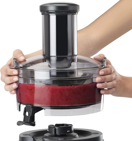 NutriBullet Juicer Pro Centrifugal Juicer Machine for Fruit, Vegetables, and Food Prep, 27 Ounces/1.5 Liters, 1000 Watts, Silver, NBJ50200 in Saudi Arabia