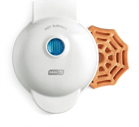 SPIDERWEB MINI WAFFLE MAKER (White) in Saudi Arabia