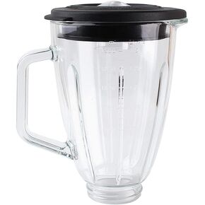 Replacement parts Glass Jar with lid, Compatible with Hamilton Beach Blenders (5cups)