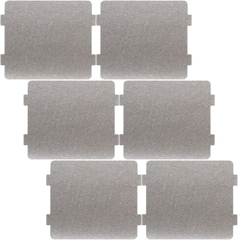 6 قطع غطاء موجي رقائق الميكا أفران لإصلاح قطع الغيار اكسسوارات العزل الحراري (108 مم × 99 مم) in Kuwait