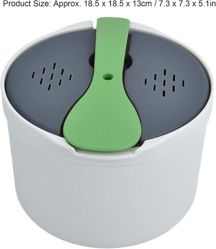 Microwave Rice Cooker, Microwave Rice Maker 2L for Microwave for Kitchen in Saudi Arabia