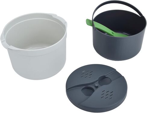 Microwave Rice Cooker, Microwave Rice Maker 2L for Microwave for Kitchen in Saudi Arabia