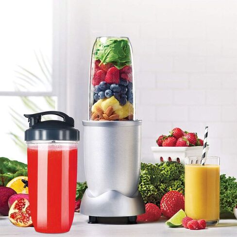 Upgrade Blender Cup and Blade Fit for Nutribullet 600w/900w, Replacement Parts 24oz Cup and Extractor Blade, Blender Accessories (2 Pcs) in Kuwait