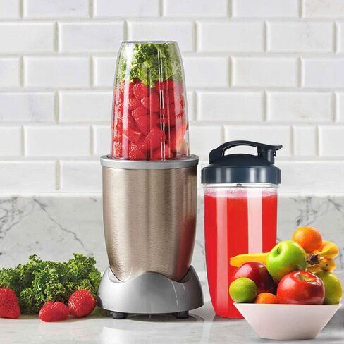 Upgrade Blender Cup and Blade Fit for Nutribullet 600w/900w, Replacement Parts 24oz Cup and Extractor Blade, Blender Accessories (2 Pcs) in Kuwait