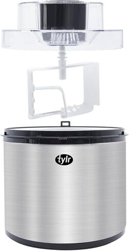 Tylr 2 Quarts Ice Cream Maker, Sorbet, Yogurt, Milkshakes, Smoothie and more, with One Touch program in as little as 20 minutes. in Saudi Arabia