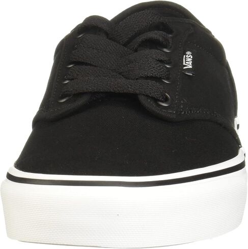 Vans Men's Atwood Canvas Skate Shoes Black/White 8 Us in Saudi Arabia