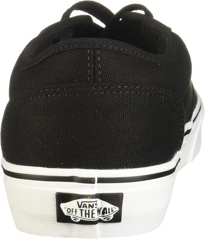 Vans Men's Atwood Canvas Skate Shoes Black/White 8 Us in Saudi Arabia