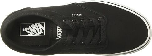 Vans Men's Atwood Canvas Skate Shoes Black/White 8 Us in Saudi Arabia