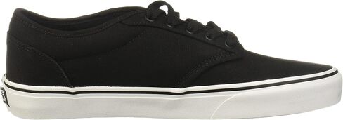 Vans Men's Atwood Canvas Skate Shoes Black/White 8 Us in Saudi Arabia