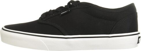Vans Men's Atwood Canvas Skate Shoes Black/White 8 Us in Saudi Arabia