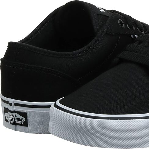 Vans Men's Atwood Canvas Skate Shoes Black/White 8 Us in Saudi Arabia