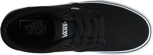 Vans Men's Atwood Canvas Skate Shoes Black/White 8 Us in Saudi Arabia
