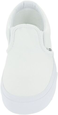 Vans Boys' Classic Slip-On (Tod/YTH) - True White - 1 Youth in Saudi Arabia