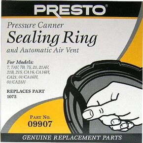 Presto Pressure Cooker Sealing Ring and Automatic Air Vent 09907 in Kuwait