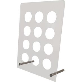 Coffee Bean Storage,Coffee Bean Holder,Acrylic Plate Display Coffee Bag Holder,Removable,Suitable for Use in Corporate Front Desk,Hotel Rooms,Restaurants And Cafes(Holds up to 12 Pieces) in Saudi Arabia