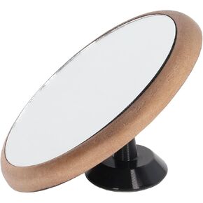 مرآة عاكسة للقهوة الفاخرة من VTOSEN - زجاج ألومنيوم الجوز، تحكم مغناطيسي، دوران 45 درجة، مثالية، التلاعب بالاستخلاص - ملحق آلة صنع القهوة الذي يجب اقتناؤه in Kuwait