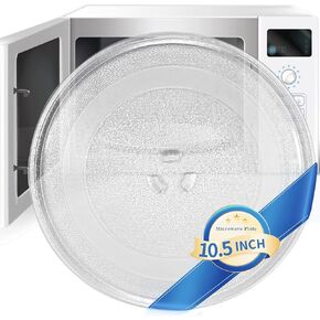 12" Microwave Plate Replacement Glass Turntable | Fits GE, Panasonic, LG, Whirlpool, Maytag, Cuisinart & More in Saudi Arabia