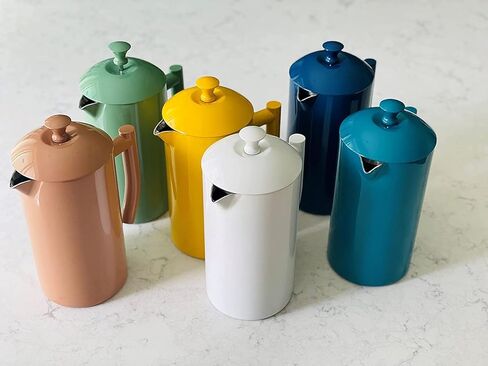 ماكينة صنع القهوة بالضغط الفرنسي من الفولاذ المقاوم للصدأ بجدار مزدوج، ديلي بين جرين، 34 أونصة سائلة. in Kuwait