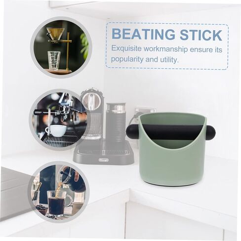 SWOOMEY 1pc Coffee Grounds Beater Detachable Knock Bar Coffee Knock Stick Rubber Knock Bar for Espresso Silicone Containers Espresso Tamper Coffee Machine Accessories Sturdy Beating Stick in Kuwait