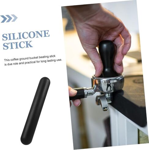 SWOOMEY 1pc Coffee Grounds Beater Detachable Knock Bar Coffee Knock Stick Rubber Knock Bar for Espresso Silicone Containers Espresso Tamper Coffee Machine Accessories Sturdy Beating Stick in Kuwait