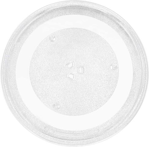 طبق الصينية الدوارة الزجاجي للمايكروويف من Beaquicy F06015Q00AP 13.5 بوصة - بديل لفرن باناسونيك in Kuwait