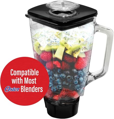 Brentwood P-OST722 Replacement Glass Jar Set, Oster Blender Compatible, 0.33 Gallon Capacity in Saudi Arabia