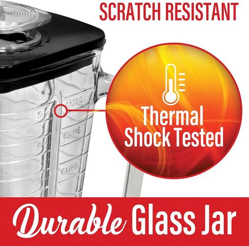 Brentwood P-OST722 Replacement Glass Jar Set, Oster Blender Compatible, 0.33 Gallon Capacity in Saudi Arabia
