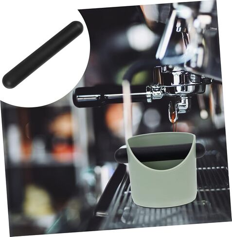 قطعة واحدة من حاويات مضرب القهوة المركزة من KJHBV، ملحقات ماكينة الإسبريسو البلاستيكية للذهاب إلى حاويات الإسبريسو المطحونة، شريط العبث، حاوية طحن القهوة، عصا الضرب in Kuwait