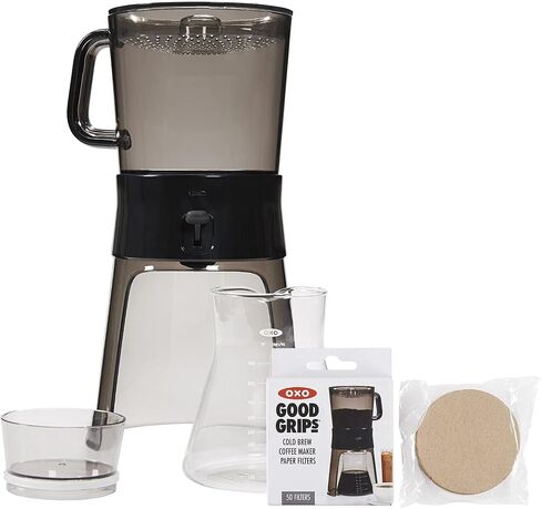 OXO Good Grips Cold Brew Coffee Maker (32 ounces) with 50 Paper Filters in Saudi Arabia