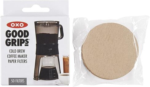 OXO Good Grips Cold Brew Coffee Maker (32 ounces) with 50 Paper Filters in Saudi Arabia