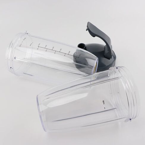 3 قطع 32/680 مل من مجموعة نوتري بوليت للمزج مع مجموعة قابلة للطي من الأعلى إلى غطاء من نوتري بوليت قطع غيار ملحقات نوتري بوليت متوافقة مع نظام الخلاط عالي السرعة 600 وات / 900 واط in Kuwait