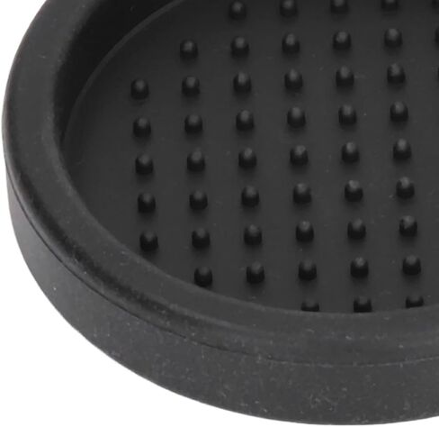 حصيرة العبث بالقهوة من السيليكون الدائرية من VTOSEN - وسادة مقبض لآلة القهوة - ملحقات مسحوق القهوة للمنزل - حصيرة العبث بالقهوة المتينة للحصول على لقطات إسبرسو مثالية in Kuwait