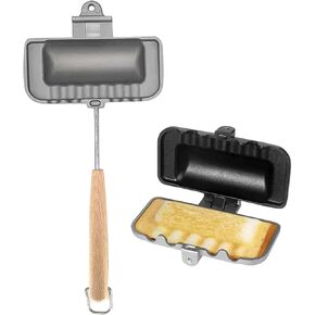 ماكينة صنع الساندوتشات مزدوجة الجوانب من AZB، مكواة فطيرة مزدوجة الجوانب مع مقبض قابل للإزالة in Kuwait