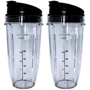 Blendin Replacement Jar with Sip N Seal Lid, Compatible with Nutri Ninja Auto IQ and Duo Blenders (1, 18 Ounce) in Saudi Arabia