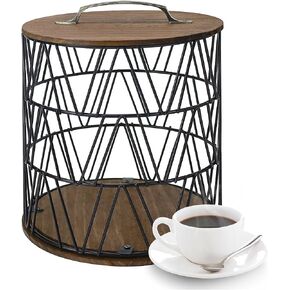 Coffee Pod Holder for K Cups, Coffee Capsule Holder, K Cup Holders for Counter, Coffee Pod Storage Organizer, Kpod Container
