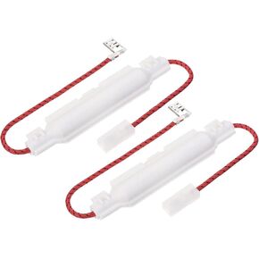 MECCANIXITY Microwave High Voltage Fuse 5KV 0.65A-0.9A Replacement for Microwave Ovens Part 2 Pcs in Saudi Arabia