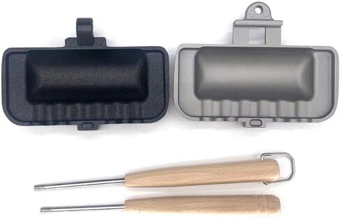 ماكينة صنع الساندوتشات مزدوجة الجوانب من AZB، مكواة فطيرة مزدوجة الجوانب مع مقبض قابل للإزالة in Kuwait