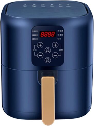 Air Fryer, Electric Hot Air Fryers Oilless Cooker,Digital LCD Touch Screen, Nonstick Basket 110V,7.2Quart (6.8Liter)(Royal Blue) in Saudi Arabia