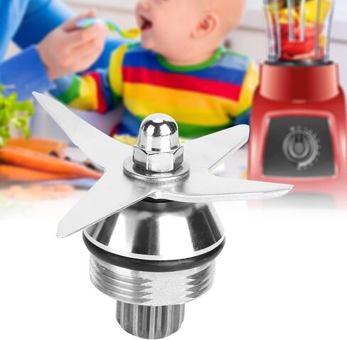 Syrisora ​​الفولاذ المقاوم للصدأ 4 شفرات خلاط مجموعة استبدال الملحقات أجزاء تناسب 1195 in Kuwait