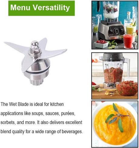 Blade Assembly with Drive Socket Kit Blender Replacement Parts for Vita-Mix 1151 1152 Wet Blade Fit 5200 in Kuwait