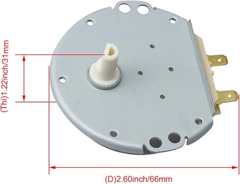 محرك تقليب دوار لفرن الميكروويف عالي الجودة من اوردرساف، بديل لجهاز ال جي 6549W1S013H in Kuwait
