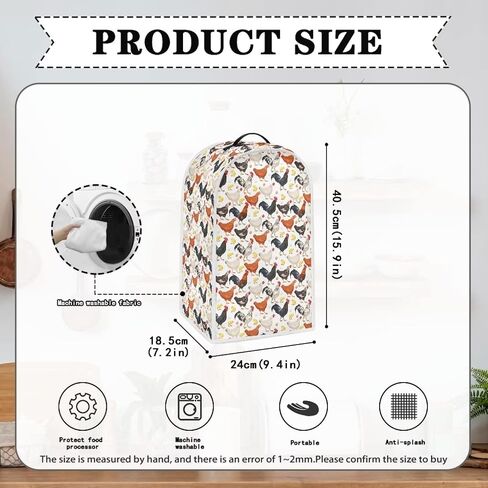3D Hummingbird Blender Cover Boho Mandala Stand Mixer Cover Small Kitchen Machine Cover Anti Fingerprint Stain Resistant Blender Cover for Home Kitchen Universal Appliance Covers. in Saudi Arabia