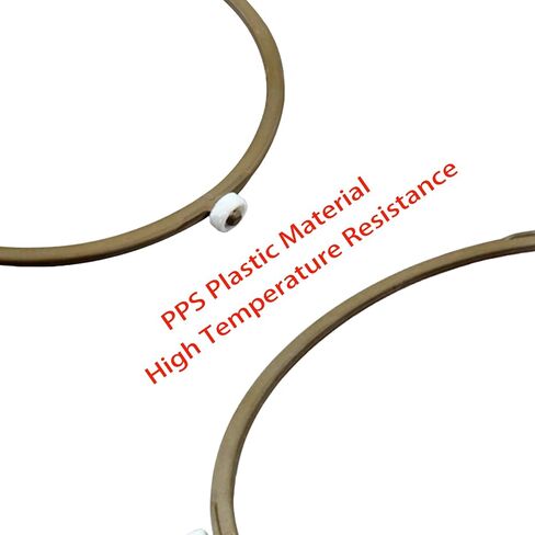 7 Inch Microwave Turntable Ring Microwave Roller Ring, Glass Plate Tray Support Holder, Replacement Inner Ring - for Microwave Oven Glass Turntable Plate, Roller Height 14 mm in Kuwait