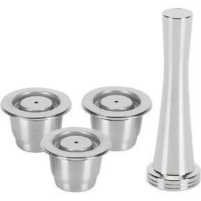 فلتر القهوة على شكل كبسولة القهوة من UPQRSG، كبسولة فلتر القهوة قابلة لإعادة الاستخدام، ملحق ماكينة القهوة من الفولاذ المقاوم للصدأ بدرجة الغذاء، مناسب للكبسولة، لآلة القهوة in Kuwait